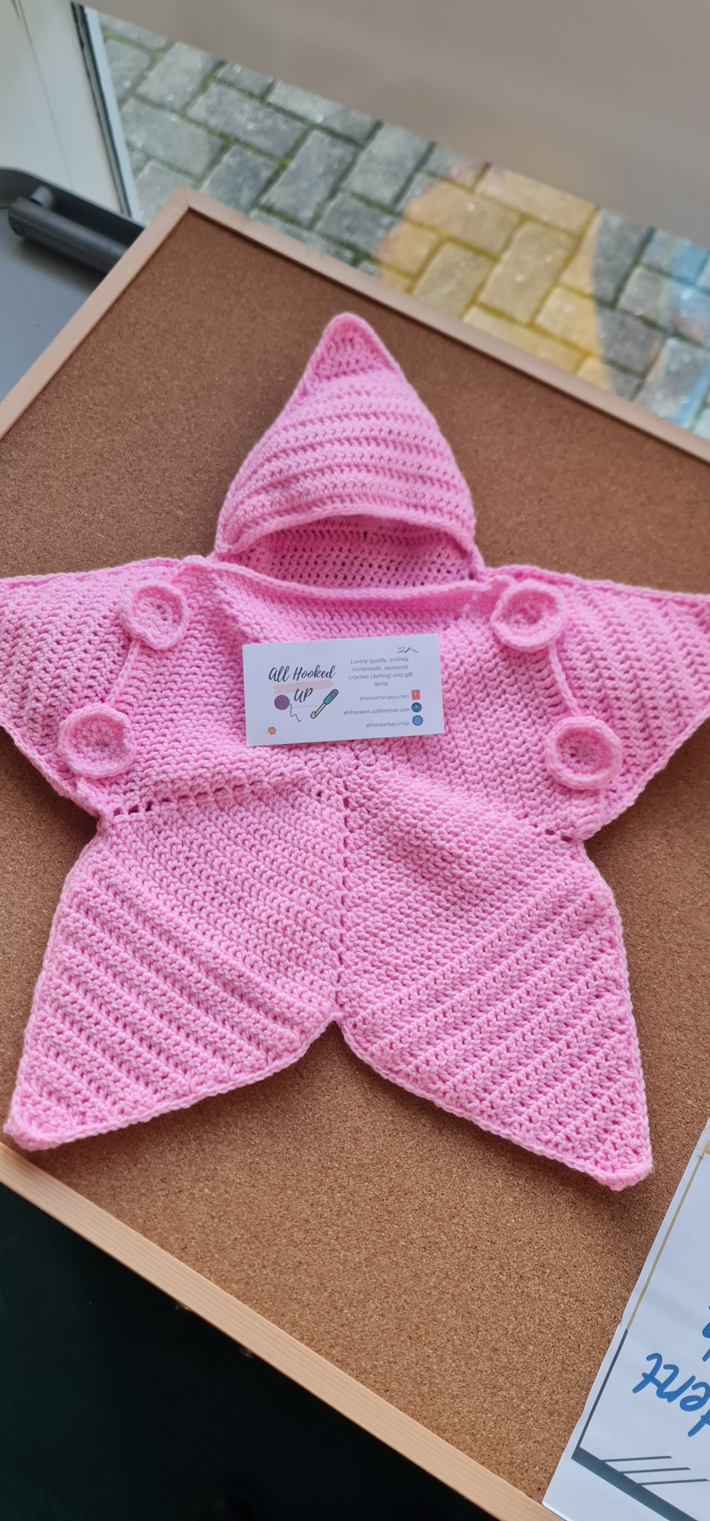 Star Shaped Baby Grow