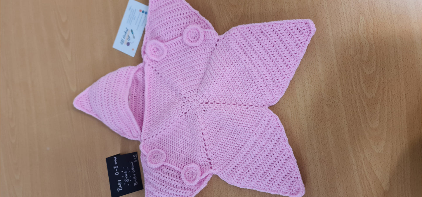 Star Shaped Baby Grow