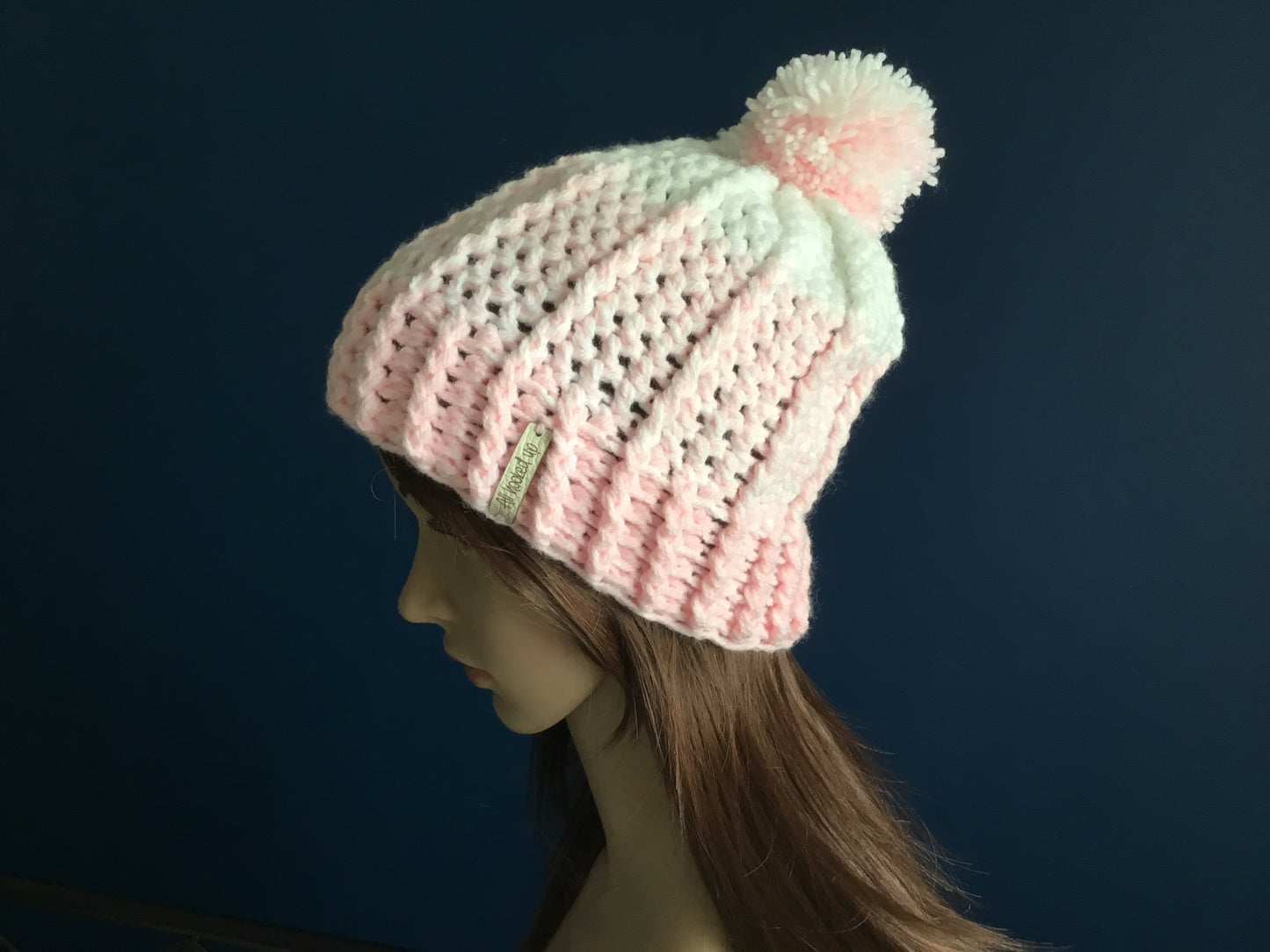 Extra Warm Ombre Beanie Bobble Hat