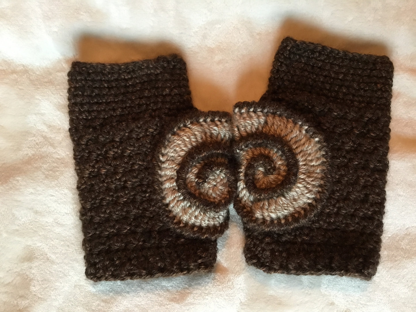 Ammonite Fingerless Gloves
