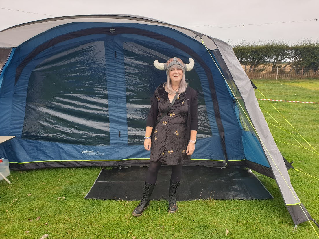 Viking Festival Fancy Dress Up Theme Day Hat with Horns