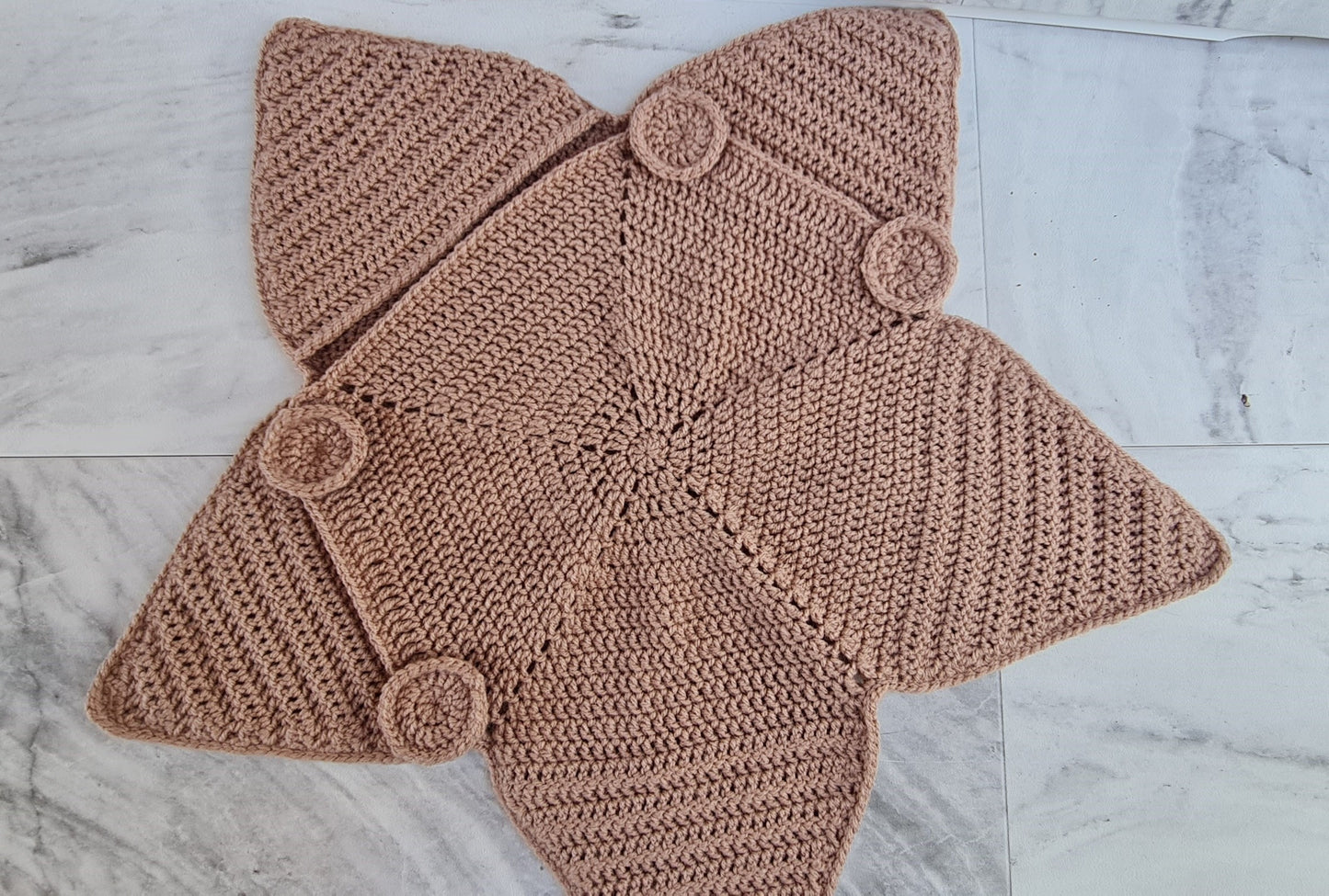 Star Shaped Baby Grow