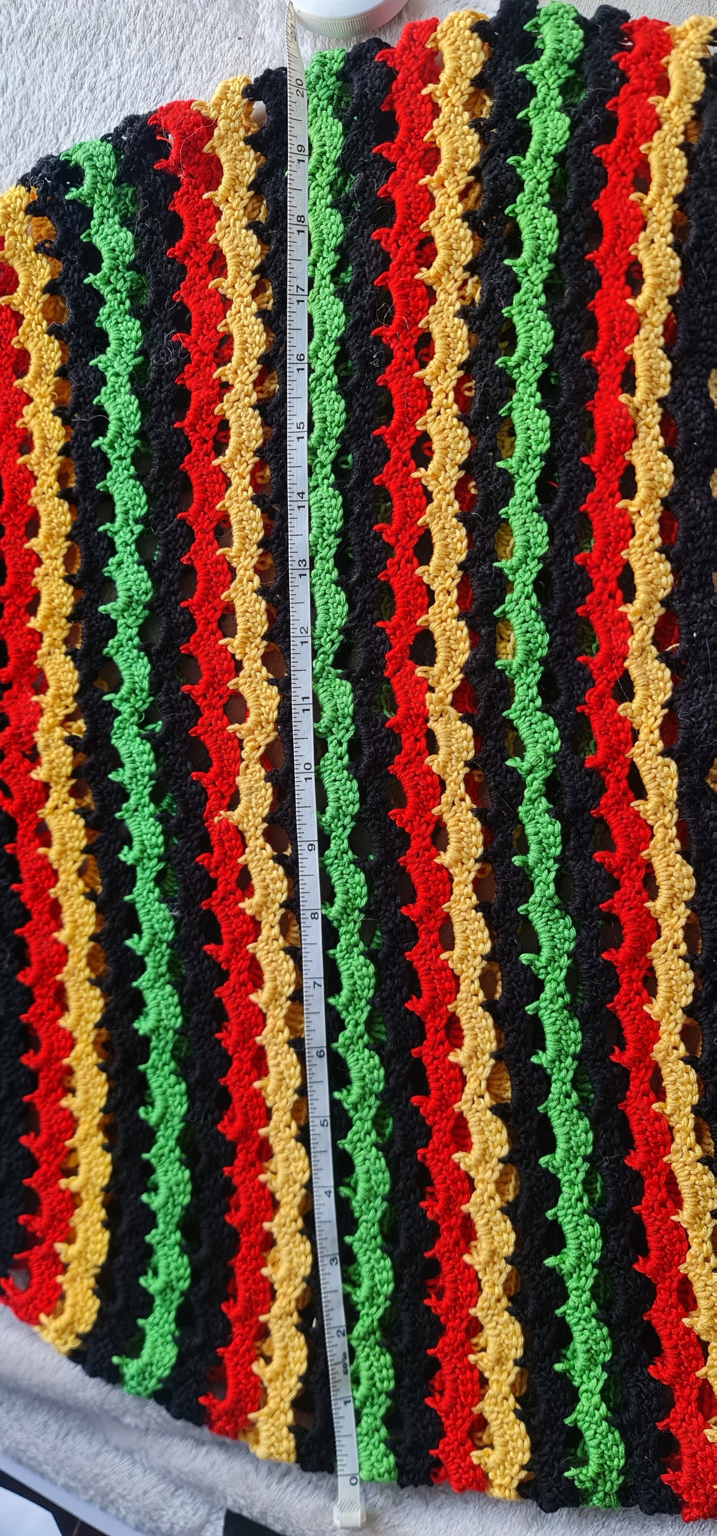 Rasta Colours Festival Beach Holiday Dress