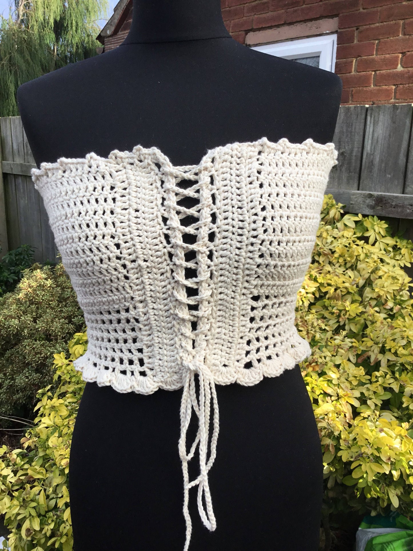 Full Front Lace Tube Style Top Adjustable Ties