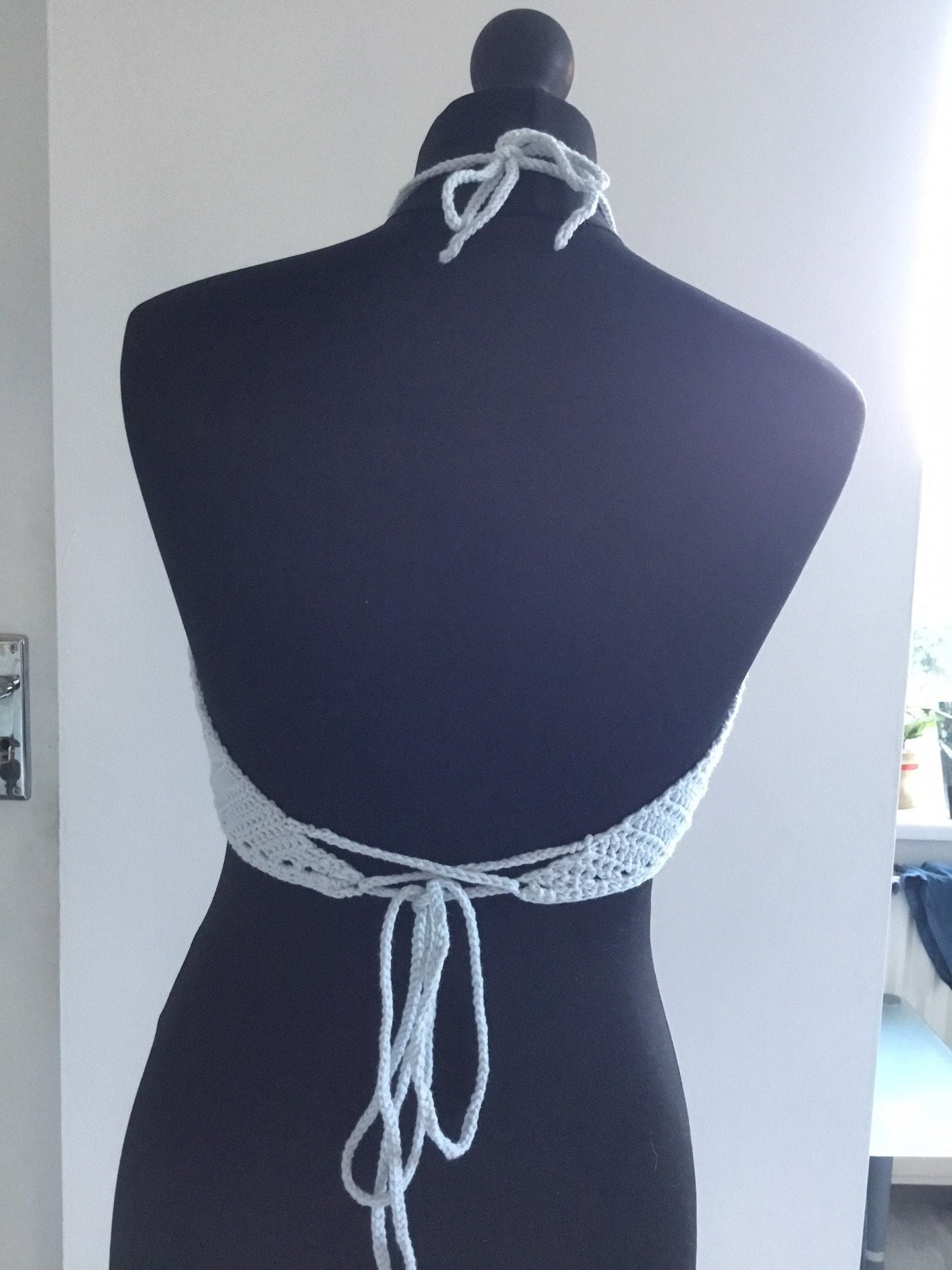 Crochet Festival Dreamcatcher Inset Halter Top