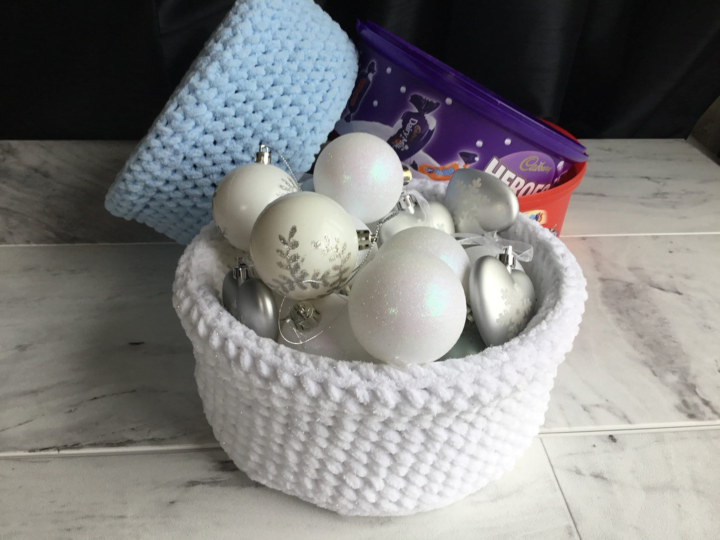Crochet Pattern PDF for Home Storage Bowl Recycling Project
