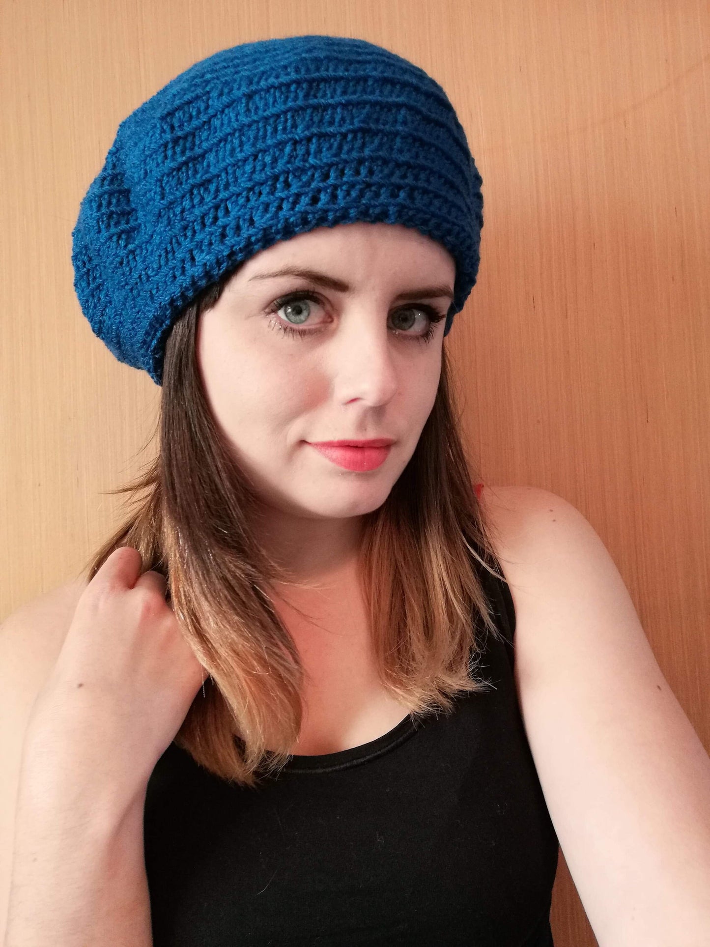 Boldly Blue Beret