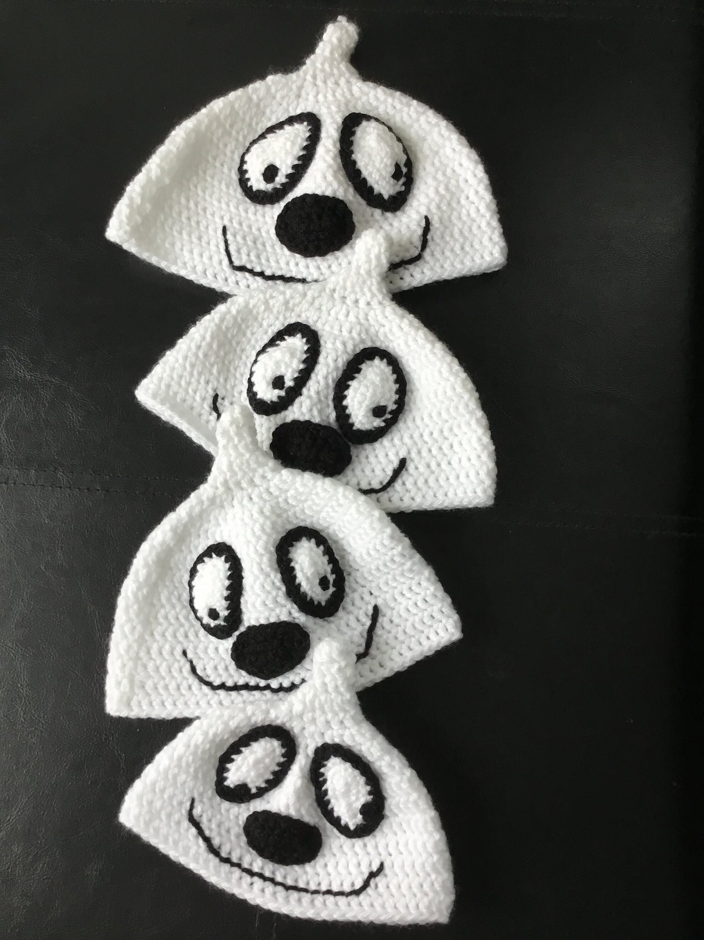 Halloween Cute Ghost Baby Toddler Novelty Crochet Handmade Hat