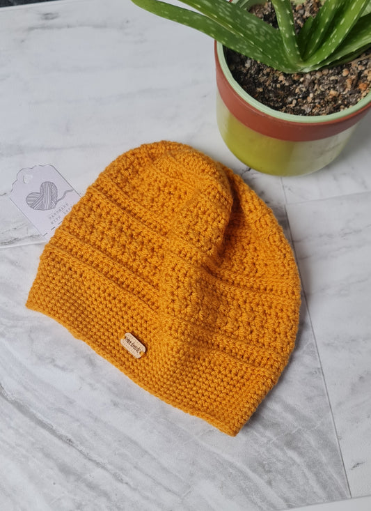 Autumn Colour Slouch Beanie