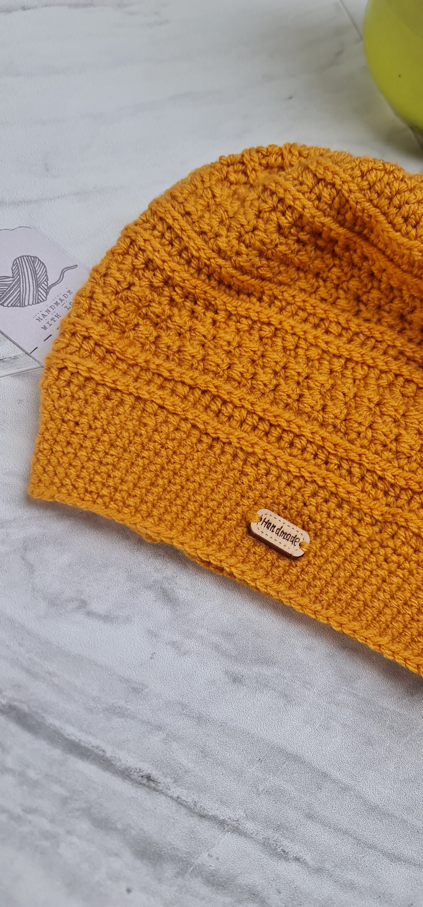 Autumn Colour Slouch Beanie