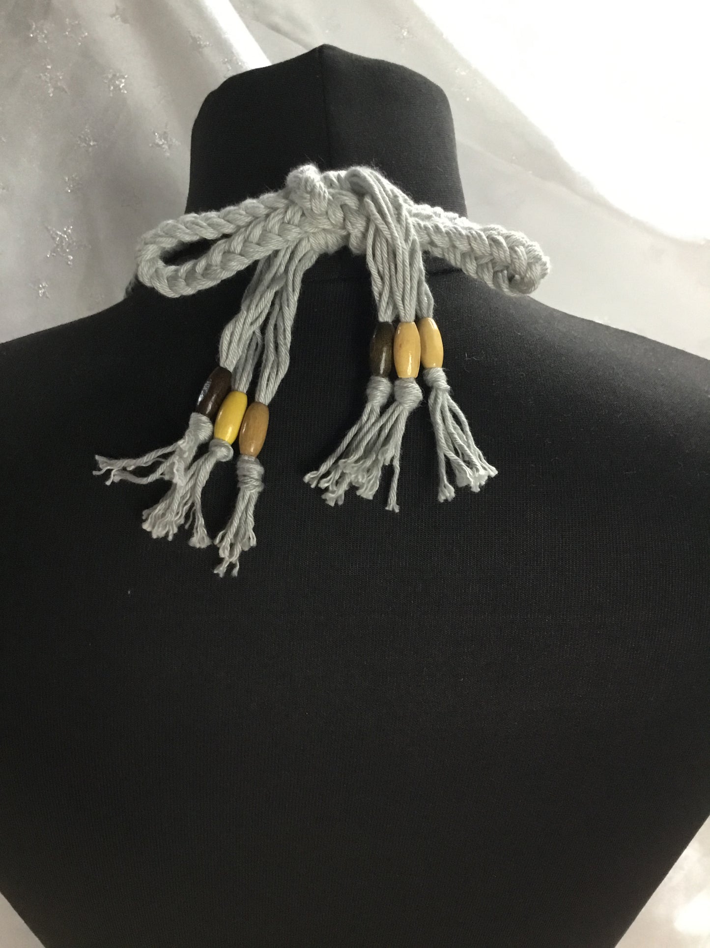 Handmade Crochet Boho Halter Neck Crop Top – Adjustable Festival & Summer Style