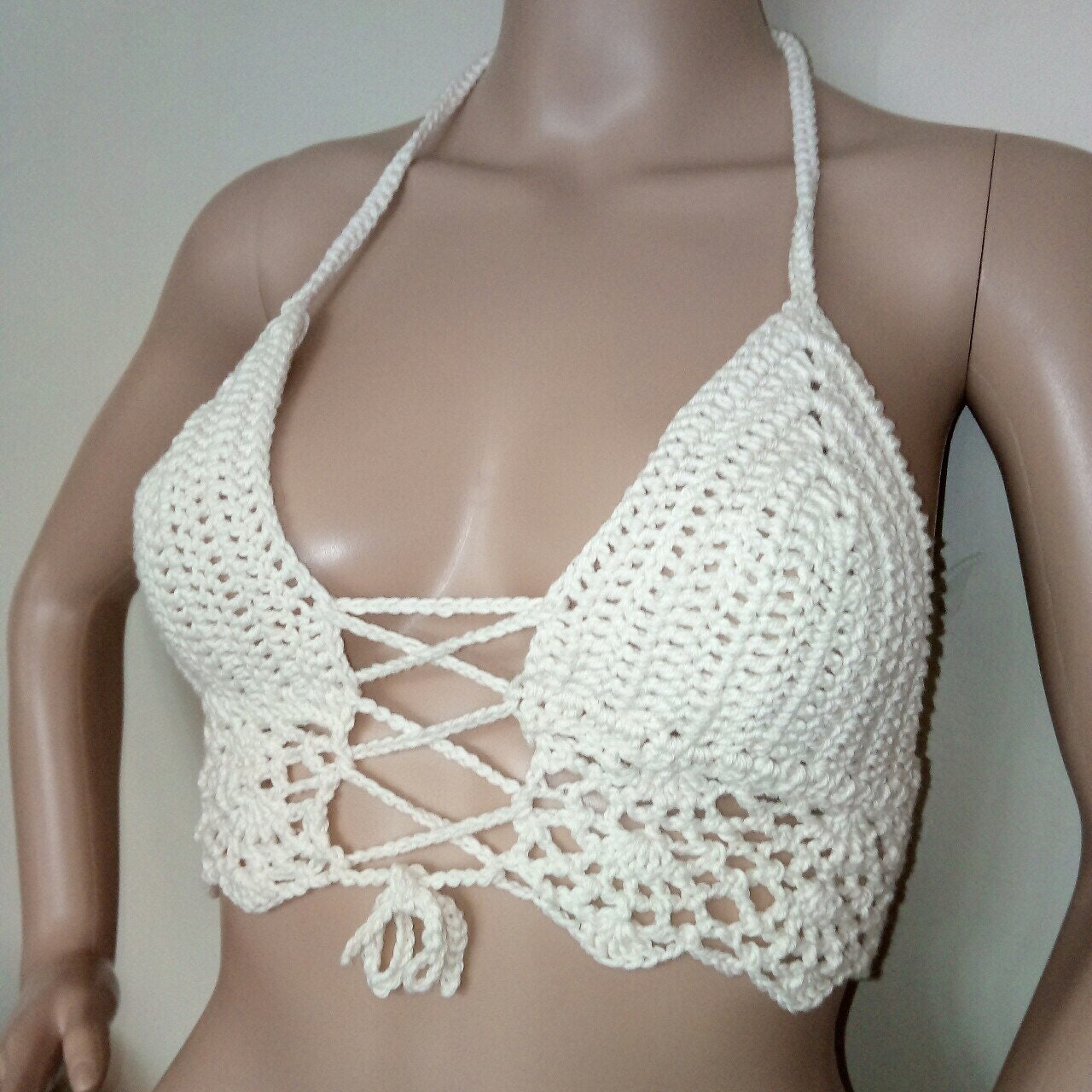 Lingerie Style Brallette Top.