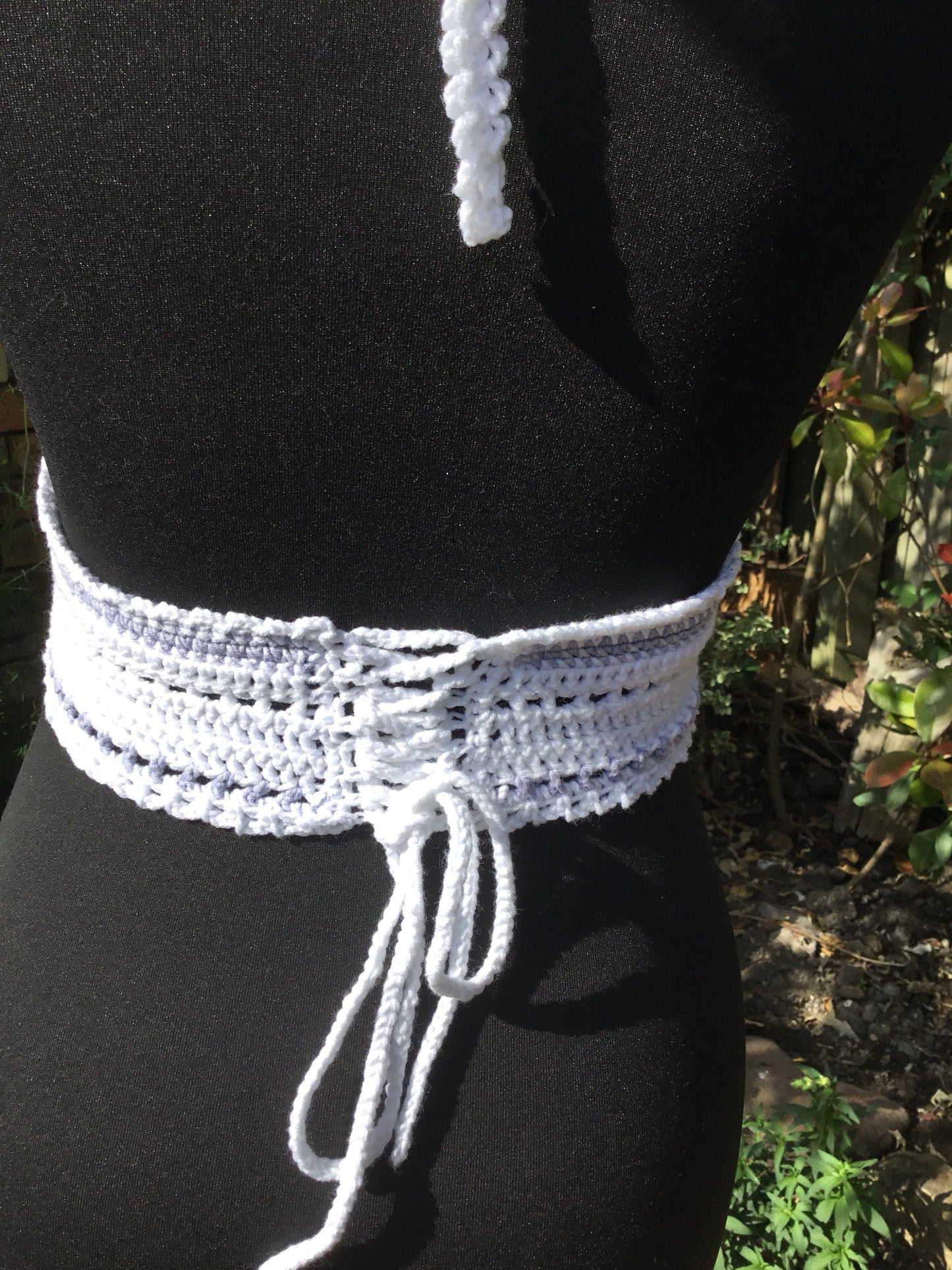 Crochet Bralette Top (padding optional)