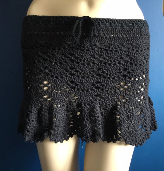 Beach Cover Up Festival Style Micro Skirt